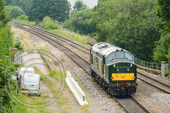 37667(D6851) 0Z21 Colne Bridge 23072021 - DSCF1260
