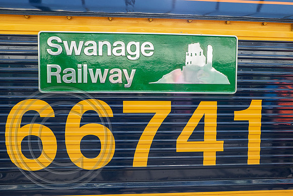 66741 Swanage Railway Nameplate 07052015