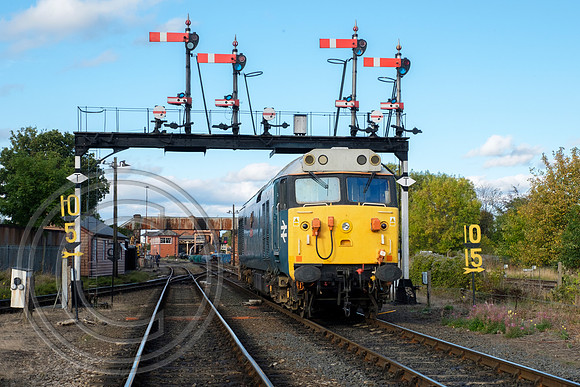 50008 SVR Kidderminster 03102018 - DSCF6500