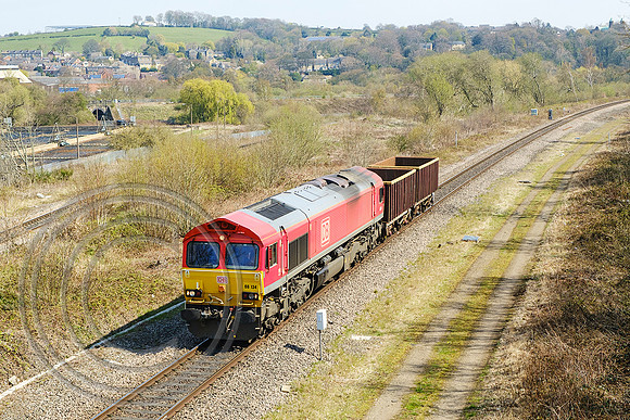 66134 6Z60 Colne Bridge 17042021 - DSCF6760