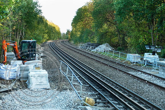 Platform extension work Brighouse 22102018 - DSCF6966