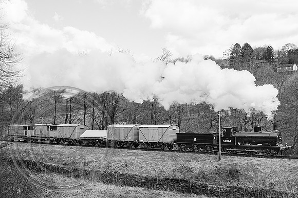 52044 near Oxenhope 27032023 B&W - DSCF6308