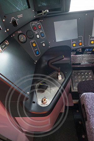 Class 345 cab Press Event at Bombardier Transportation UK Derby 29072016 3