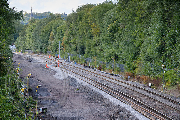 View looking towards Hillhouse Sidings Huddersfield 24092025 - DSCF4159