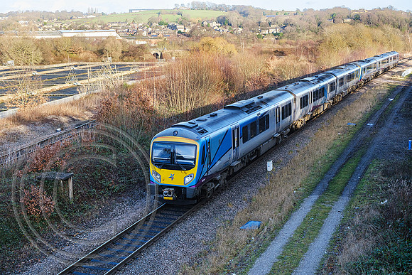 185144+185148 2Z66 Colne Bridge 15012023 - DSCF0290