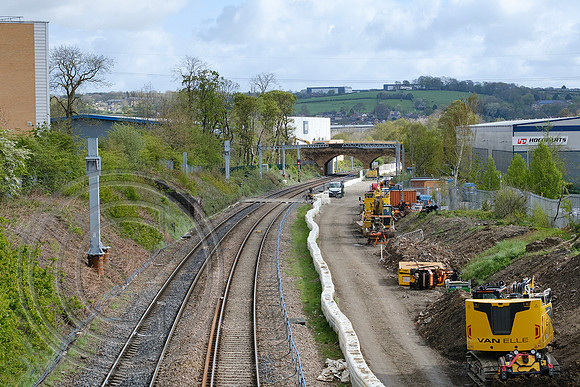 View looking east towards Colne Bridge 18042026 - DSCF2012