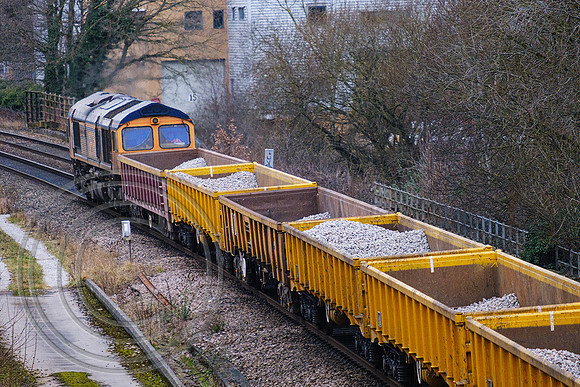 66756 6G86 Colne Bridge 29012023 - DSCF0462