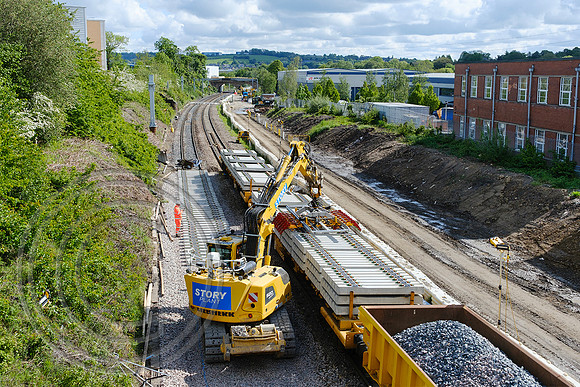 View looking east towards Colne Bridge Bradley Jn 06052026 - DSCF2062
