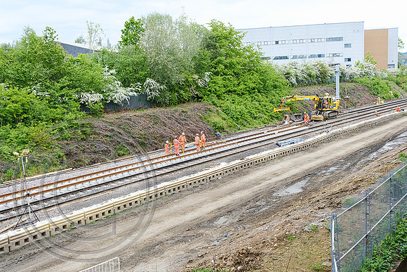 New track awaiting ballast Bradley Jn 07052026 - DSCF2104