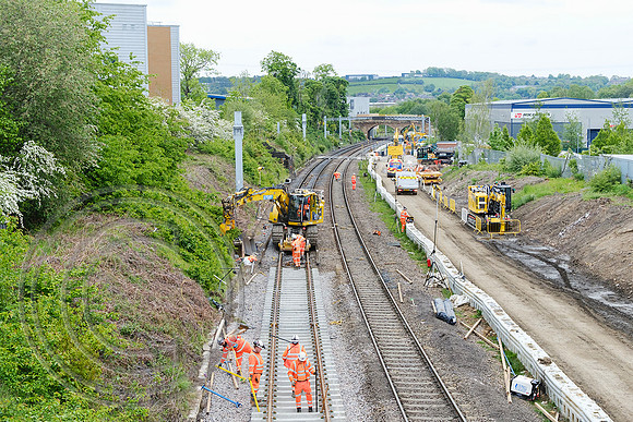 New track awaiting ballast Bradley Jn 07052026 - DSCF2106