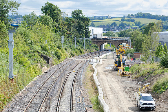 View looking east towards Colne Bridge from Bradley Jn 14062026 - DSCF2482