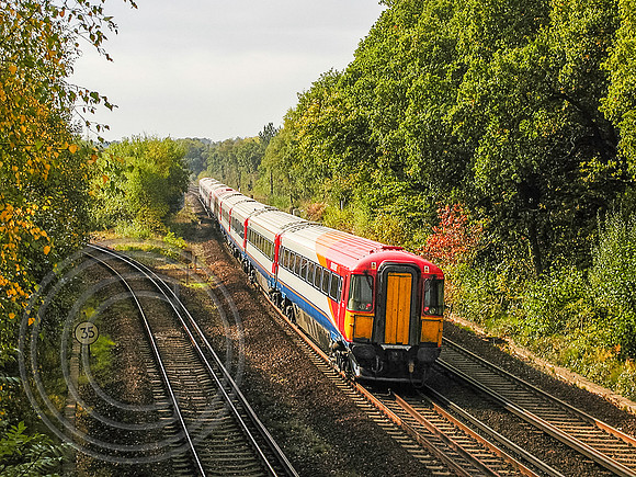 Class 442 Lymington Jn 14102003