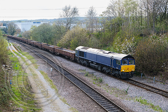 66303 6G55 Colne Bridge 22042023 - DSCF0656
