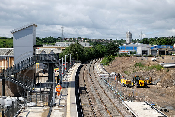 Low Moor Station Construction 27062016 1