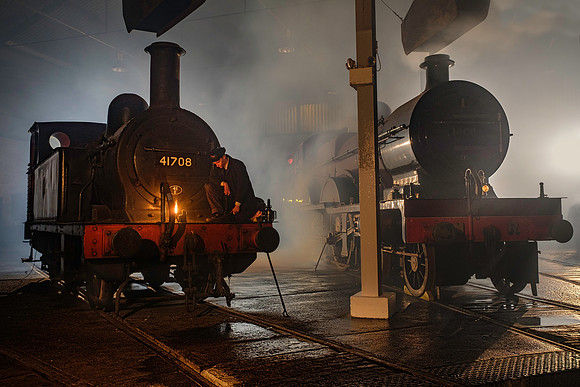 The night shift at Barrow Hill - DSCF6714