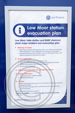 Low Moor Evacuation Plan Notice 02042017 - DSCF6903