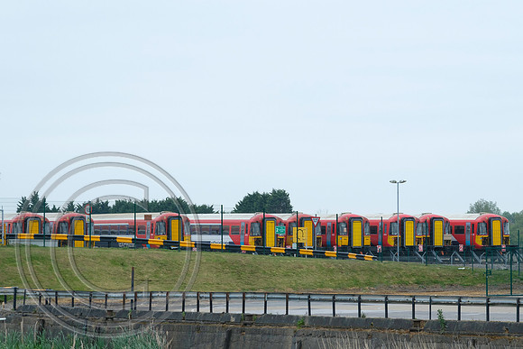 Stored 442s at Potter Logistics Ely 03052017 - DSCF7371