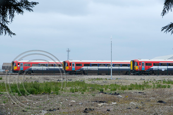 Stored 442s at Potter Logistics Ely 03052017 - DSCF7360