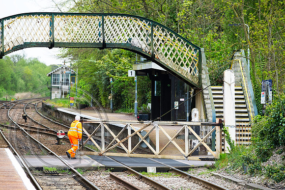 Brundall level crossing 04052017 - DSCF7441