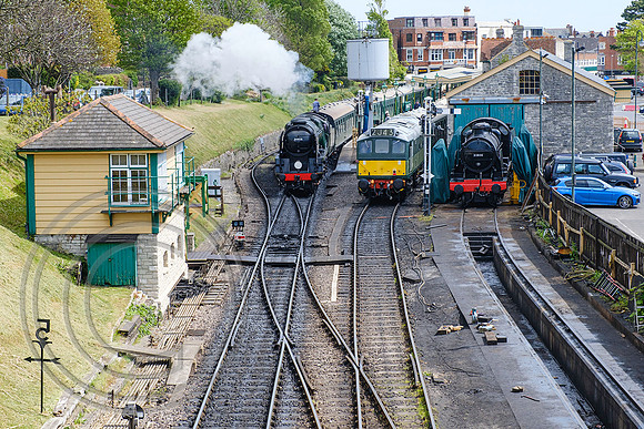 34028 2N12 Swanage 05052022 - DSCF4200