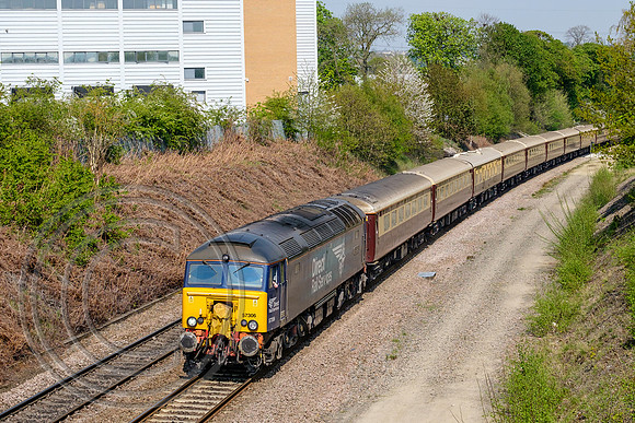 57306 'Her Majesty's Railway Inspectorate 175' 5Z61 Bradley Junction 08052016
