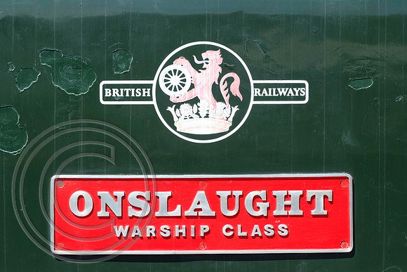 D832 Onslaught nameplate Rawtenstall 08072017 - DSCF8998