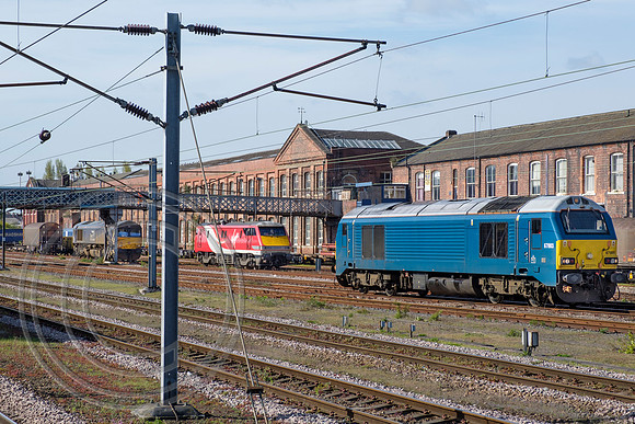 67003+91131+66421 Doncaster West Yard 03052018 - DSCF3502