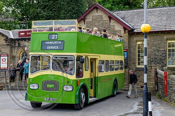 1965 Leyland PD3 Haworth 1940s Weekend 14052016