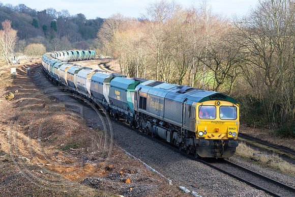 66621 6M22 Colnebridge 20022018 - DSCF2121