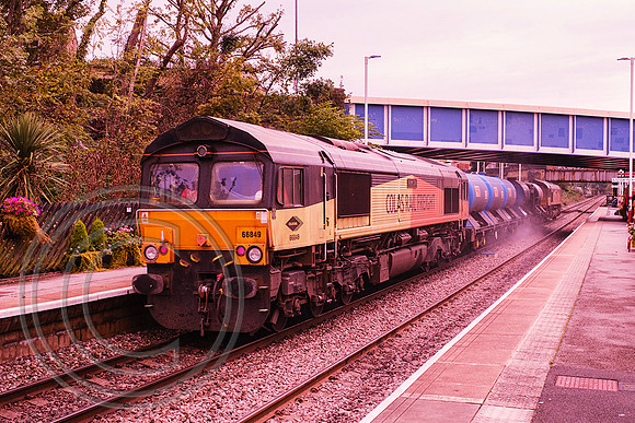 66849 + 66847 3S14 Brighouse 02102023 - DSCF7504