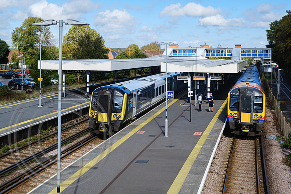 444007 1B31 + 450121 1J33 Brockenhurst 24092023 - DSCF1501