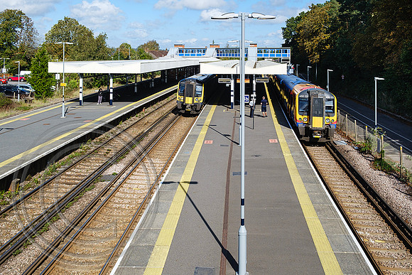 444007 1B31 + 450121 1J33 Brockenhurst 24092023 - DSCF1500