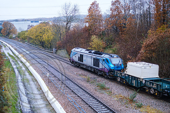 68020 6Z30 Colne Bridge 27112023 - DSCF7642