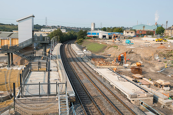 Low Moor Station Construction 13092016 1