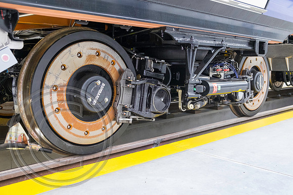 Class 345 exterior Press Event at Bombardier Transportation UK Derby 29072016 3