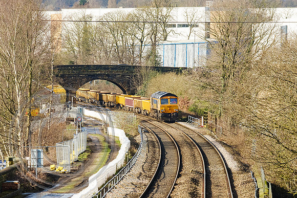 66708 6G85 Colne Bridge 03032024 - DSCF8250