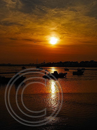 Mudeford sunset - 18th May 2014