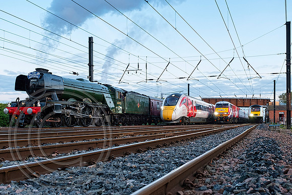 Four Trains and Four Generations on the East Coast mainline - DSCF7193