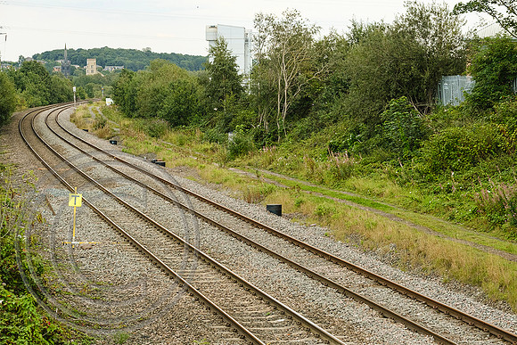 View looking east along the L&Y away from Thornhill LNW Junction Ravensthorpe 01092020 - DSCF8151