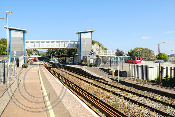 View of the platforms at St Austell 13072021 - DSCF7374