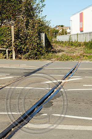 King St crossing looking north Weymouth Harbour Tramway 27092020 - DSCF6348