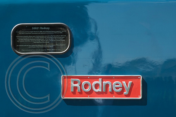 50021 Rodney Nameplate Keighley 21062024 - DSCF0833