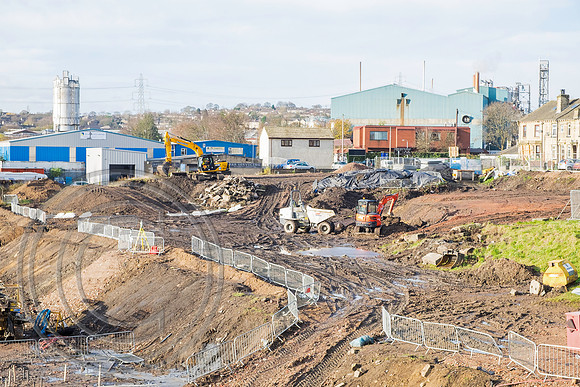 Low Moor Station construction 16112015 2