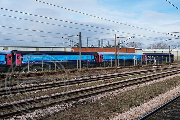 HST Mark 3 trailer coaches Wabtec Doncaster 12022019 - DSCF1186