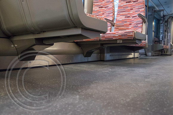 Class 345 interior Press Event at Bombardier Transportation UK Derby 29072016 5