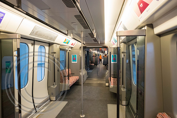 Class 345 interior Press Event at Bombardier Transportation UK Derby 29072016 4