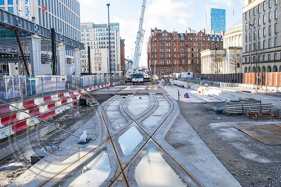 St Peters Square junction and new station 23022016 1