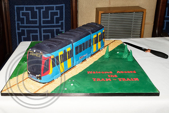 Cake at Reception Event Tram Train Launch 25102018 - DSCF7103