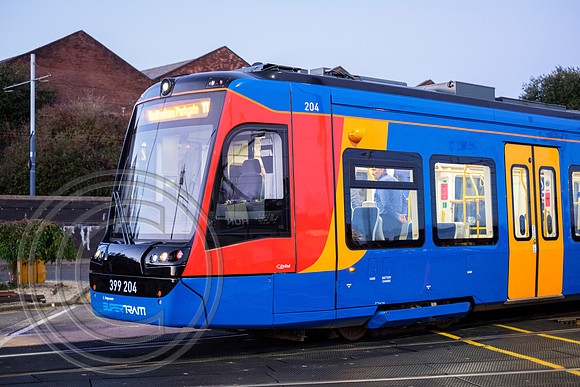399204 Nunnery Supertram depot Tram Train Launch 25102018 - DSCF6981