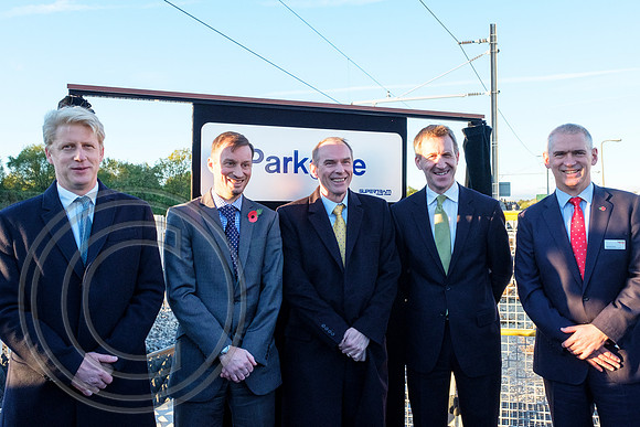 Opening ceremony Rotherham Parkgate Tram Train Launch 25102018 - DSCF7053